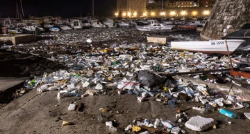 Velike količine smeća u Dubrovniku