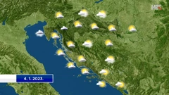 emisije "Vrijeme", Foto: HTV/HRT