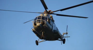 Vojni helikopter, arhivska fotografija
