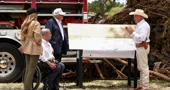 Donald Trump obilazi područje poplavljeno u Teksasu