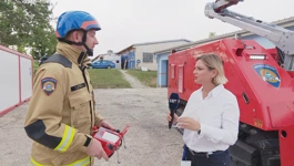 Kristijan Josip Strahija upravlja robotskim vozilom