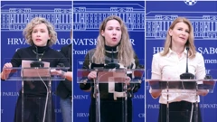 Ivana Kekik, Marija Selak Raspudić. Sabina Glasovac