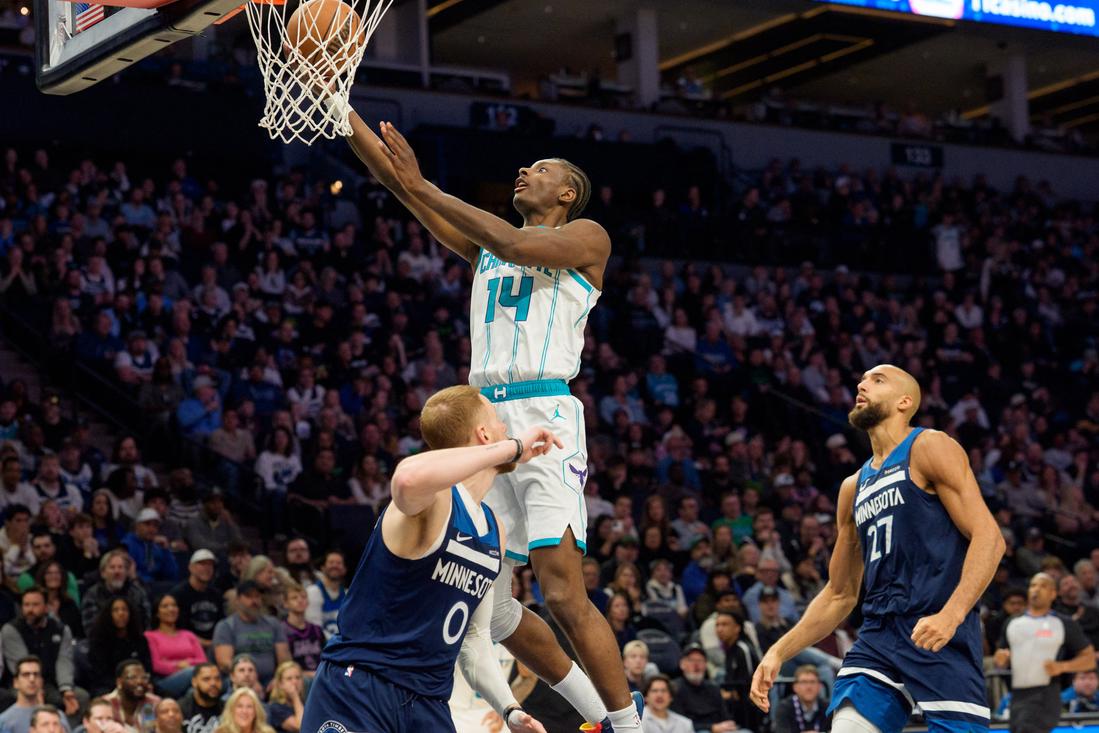 2026 04 06t020240z 685208124 mt1usatoday28667360 rtrmadp 3 nba charlotte hornets at minnesota timberwolves 1 20260430185750