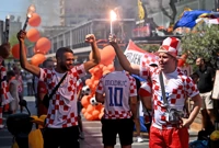 Navijači u Rotterdamu , Foto: Marko Lukunic/Pixsell