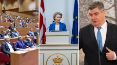 Oporba / Ursula Von der Leyen / Zoran Milanović