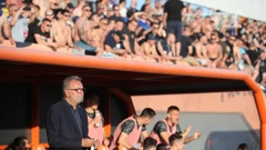 Ante Čačić na klupi Dinama u ogledu sa Šibenikom