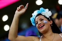 Navijačica Argentine, Foto: Kai Pfaffenbach/REUTERS