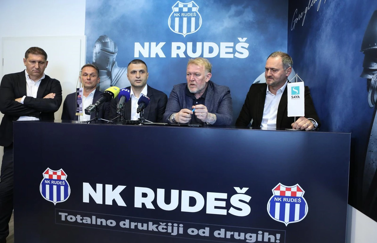 Predstavljanje Roberta Prosinečkog u Rudešu