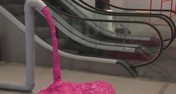 Eksponat na XV. trijenalu kiparstva u MSU