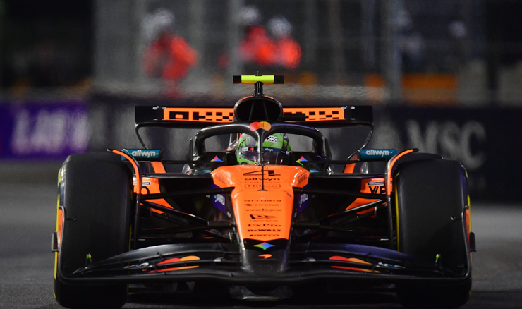 Lando Norris na VN Las Vegasa