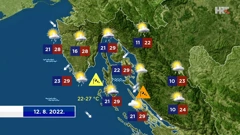 emisija "Vrijeme", Foto: HTV/HRT