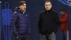 Zlatko Dalić i Marijan Kustić
