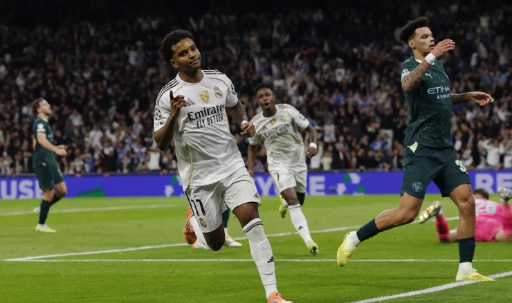 Rodrygo slavi pogodak