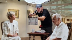 Morana Kasapović i Ivo Babić, Foto: Siniša Hajduk/HRT