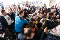 Doček za Dominika Kuzmanovića, Foto: Goran Stanzl/PIXSELL