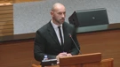 Damir Habijan, ministar pravosuđa, uprave i digitalne transformacije u Hrvatskom saboru