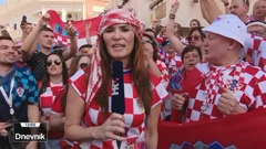 Martina Validžić s navijačima