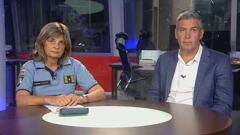 Mirna Kovač Bašić i Luka Šangulin, Foto: Otvoreno/HTV/HRT