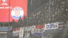 Hrvatski navijači na stadionu u Podgorici