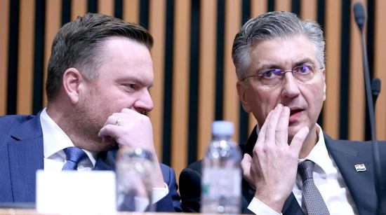 Primorac i Plenković u Saboru