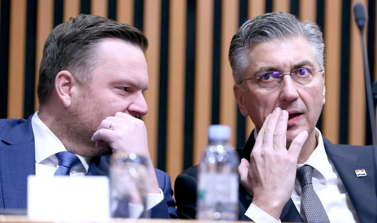 Primorac i Plenković u Saboru
