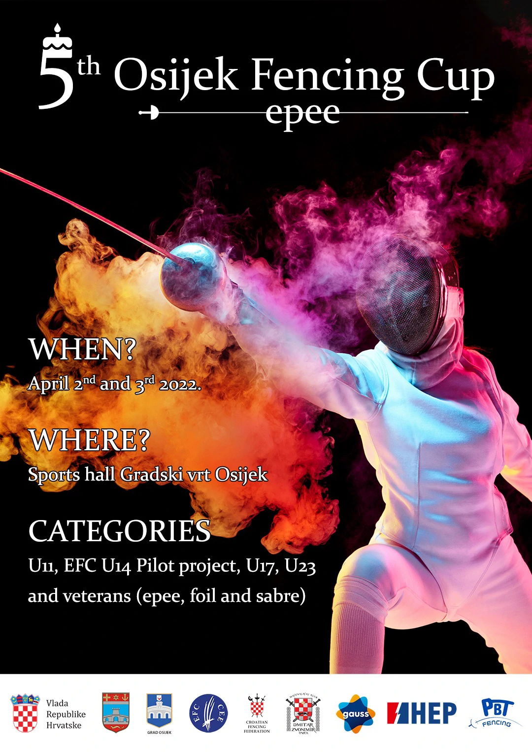 Mačevalački Kup grada Osijeka, Foto: Mačevalački Klub/Dmitar Zvonimir