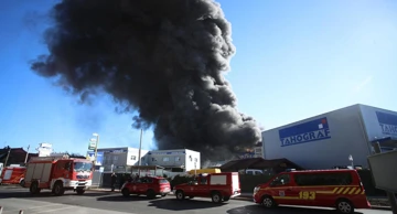 Veliki požar u Svetoj Nedelji