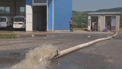 Jako nevrijeme u Jastrebarskom i Pregradi, poplavljeni podrumi i industrijska zona, Foto: HTV/HRT