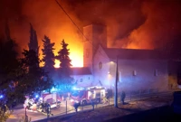 Požar na Čiovu, Foto:  Ivana Ivanovic /Pixsell