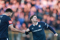 Gorica - Dinamo. Miha Zajc slavi pogodak , Foto: Slavko Midzor/PIXSELL