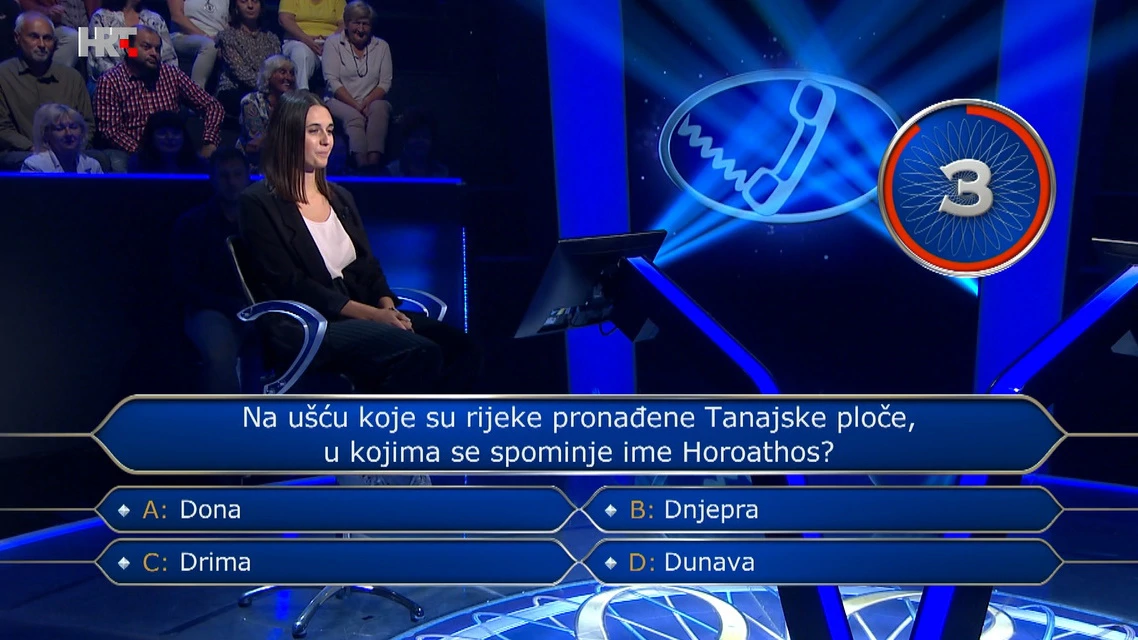 Ivona Lovreković, Foto: Foto: Tko želi biti milijunaš/HRT