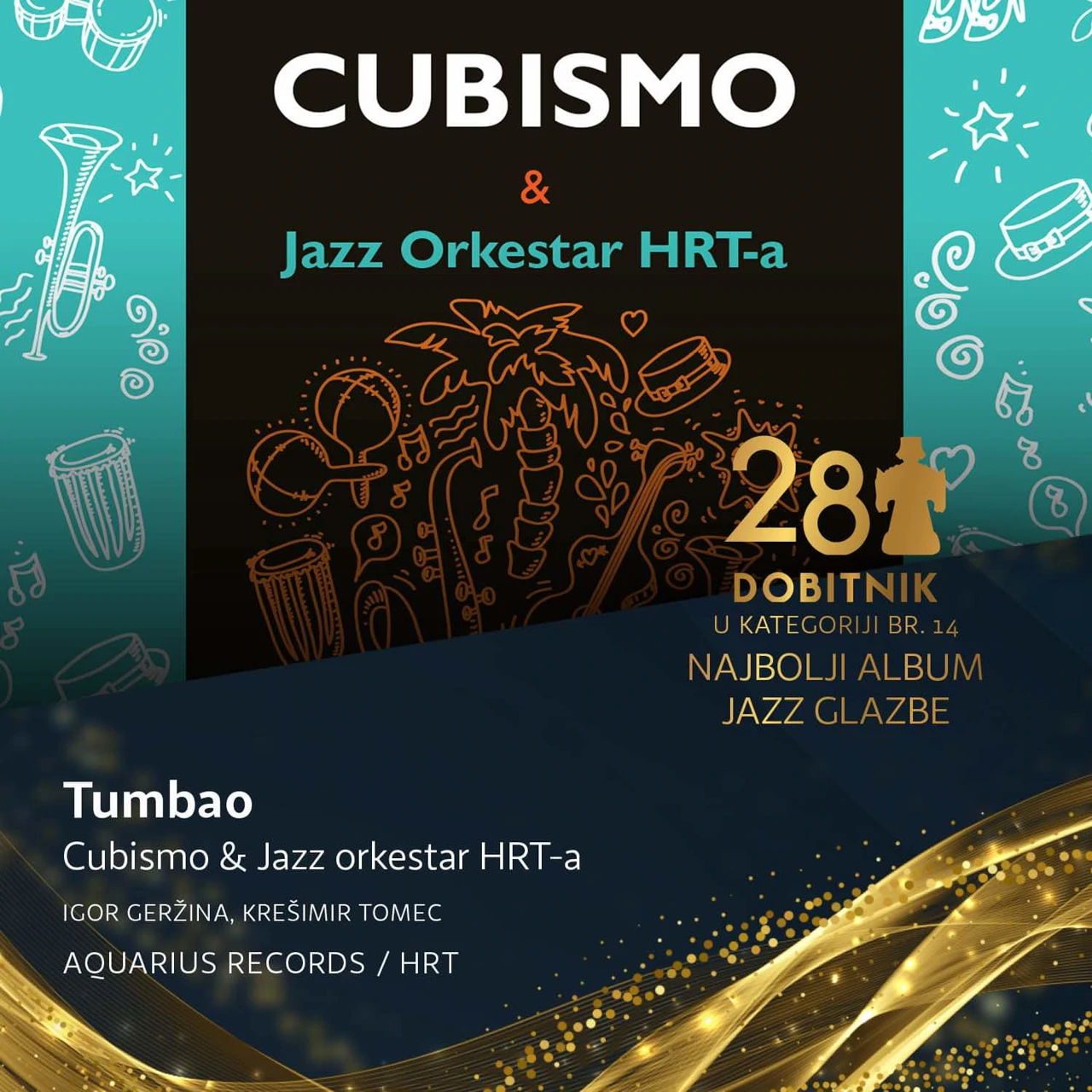 Najbolji album jazz glazbe: Tumbao, Foto: HRT/HRT