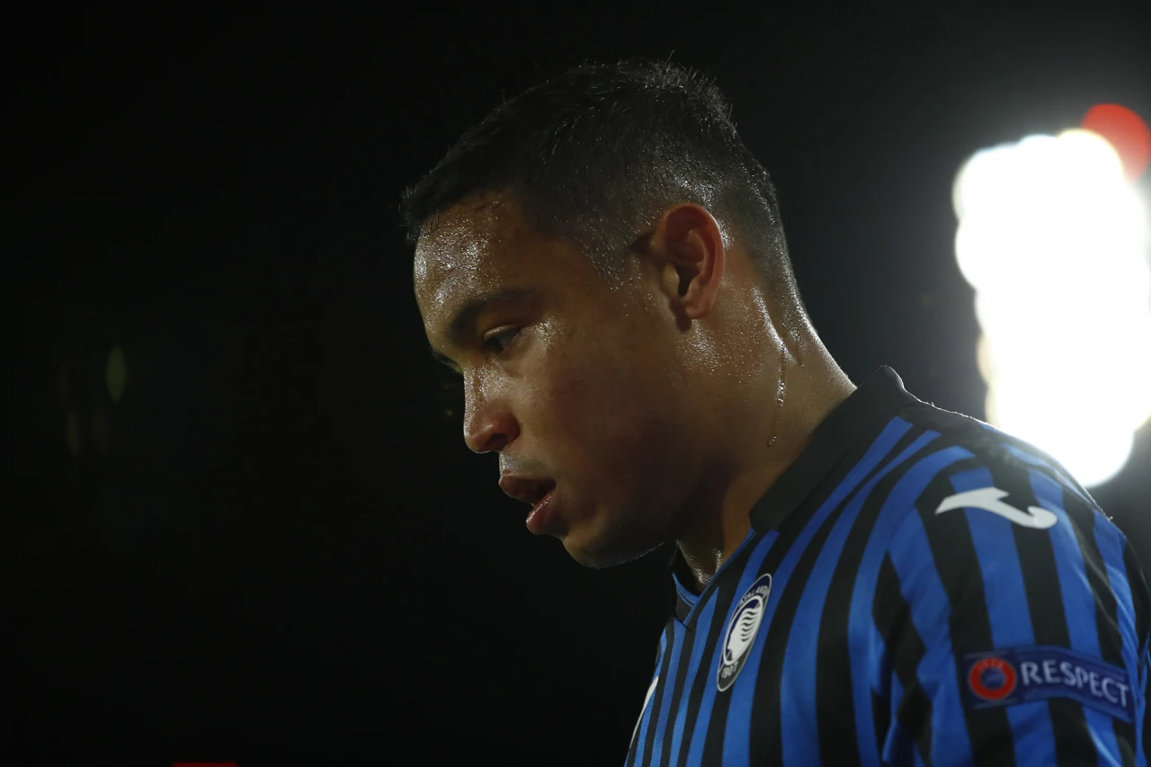 Luis Muriel, Real - Atalanta, 16.3.2021., Foto: Juan Medina/REUTERS