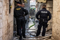  U staroj jezgri Trogira izbio požar , Foto: Zvonimir Barišin/Pixsell