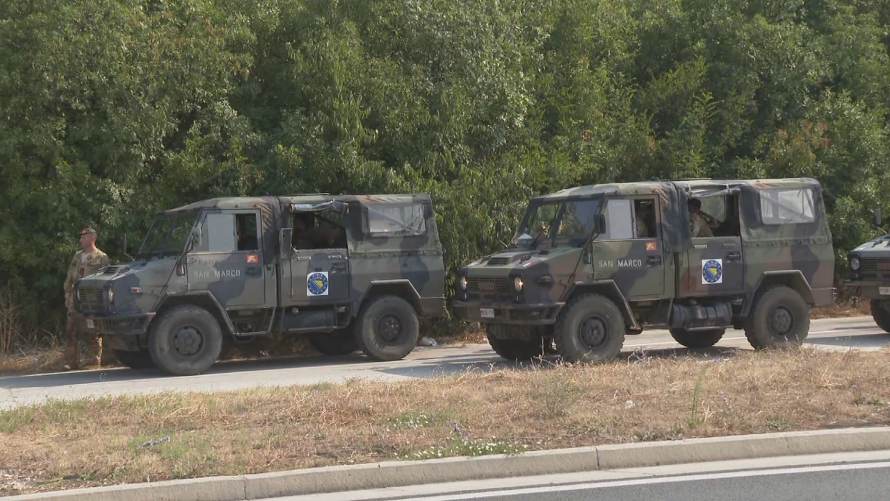 Snage EUFOR-a u Jablanici, Foto: HTV/HRT