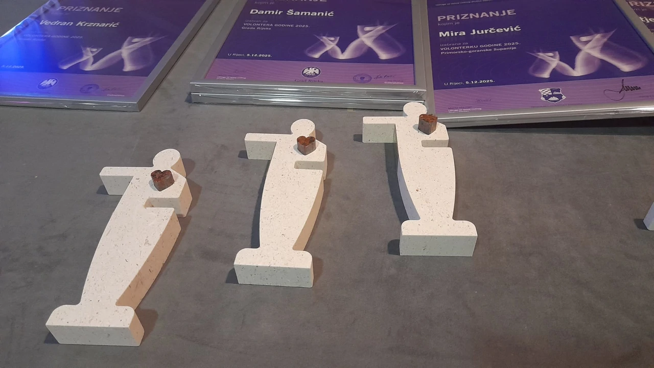 Dodijeljene nagrade volonterima godine