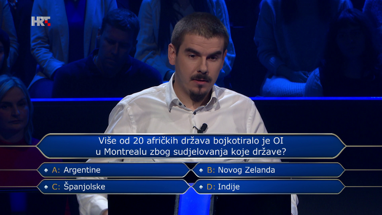 Marijan Presečki, Foto: Tko želi biti milijunaš?/HRT