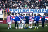 Zagrijavanje na Poljudu prije derbija, Foto: Milan Šabić/PIXSELL