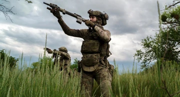 Pripadnik 1. korpusa Nacionalne Garde Ukrajine "Azov"