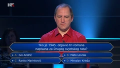 Marin Blažetić, Foto: Tko želi biti milijunaš? /kviz