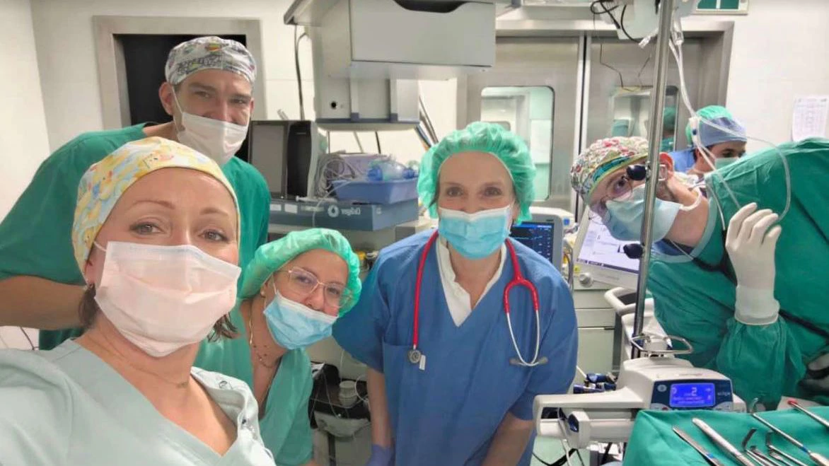 Stručni tim KBC-a Zagreb koji je operirao dijete 