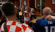 Hrvatski navijači u Pragu, Foto: Marko Lukunić/PIXSELL