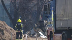 Izvlačenje letjelice na zagrebačkom Jarunu