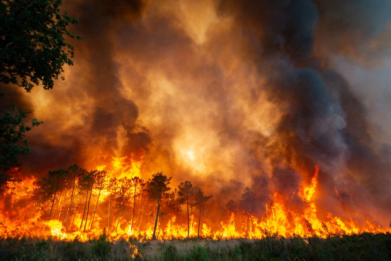 Požar u Francuskoj, Foto: Gironde region/ REUTERS