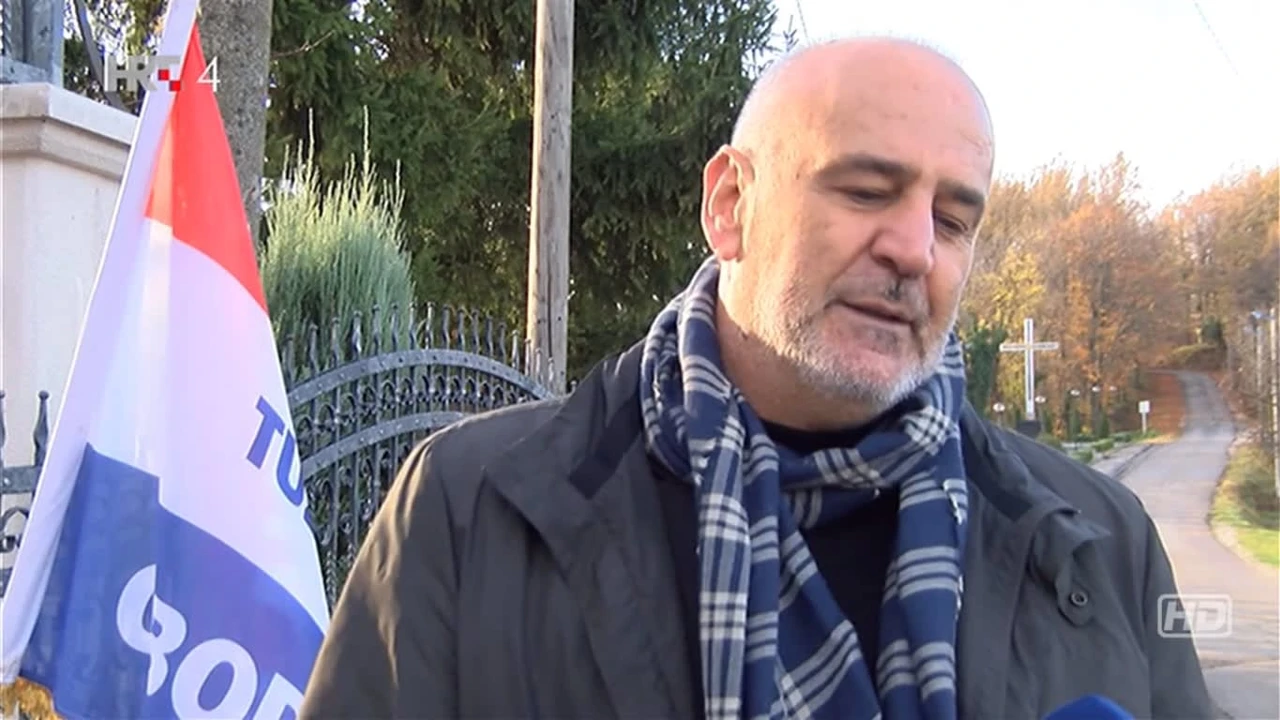 Generalni konzul RH u Tuzli, Ivo Bandić. (Foto: HRTi/ screenshot)