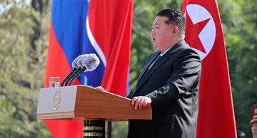 Kim Jong Un drži govor u čast borcima u Ukrajini