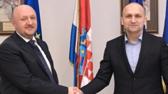 Tomislav Debeljak i ministar Ivan Anušić