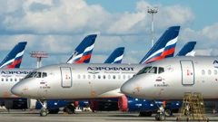 Aeroflotov civilni zrakoplov Sukhoi Superjet 100 