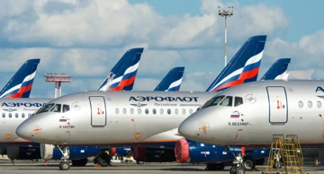 Aeroflotov civilni zrakoplov Sukhoi Superjet 100 