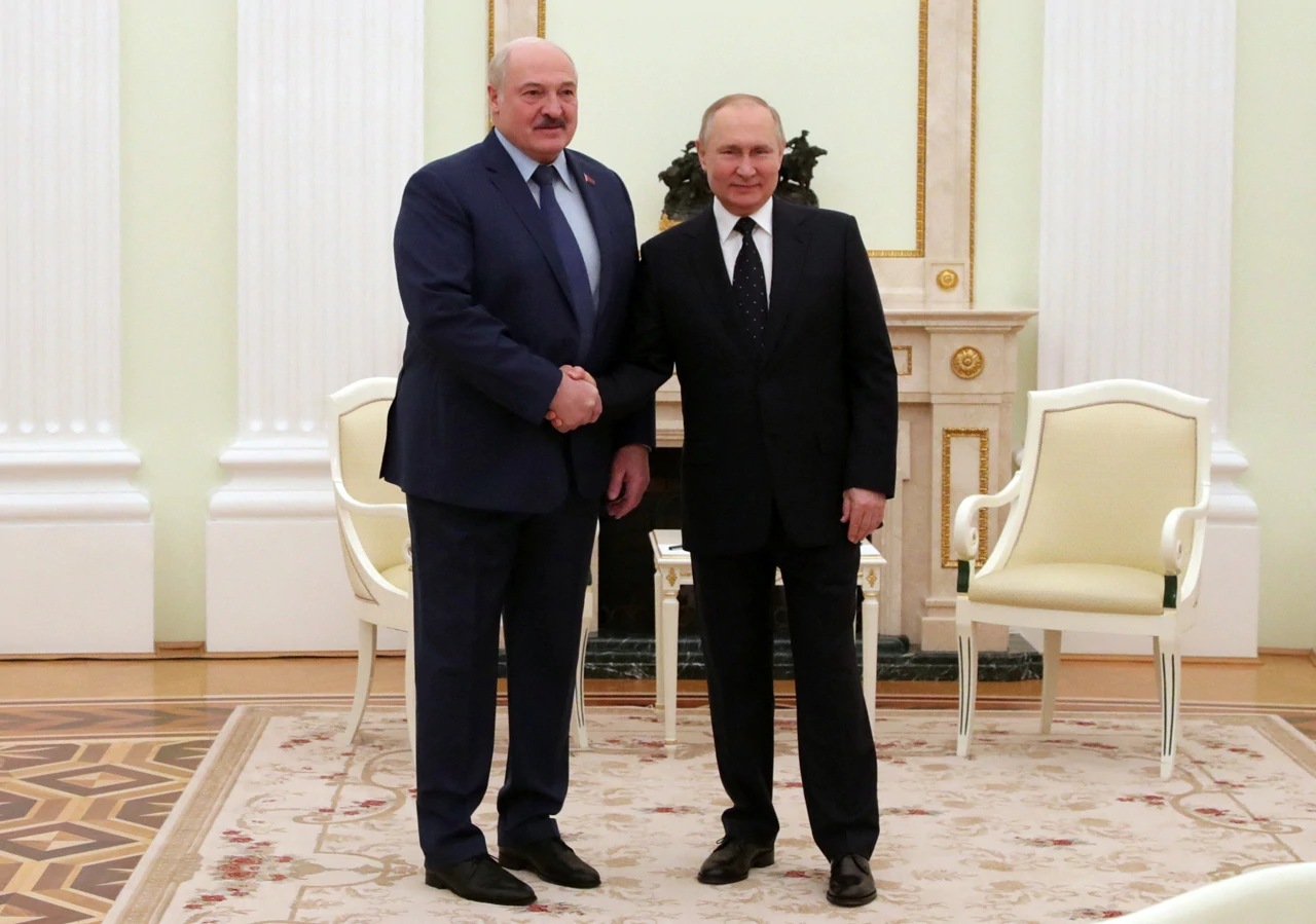 Lukašenko i Putin